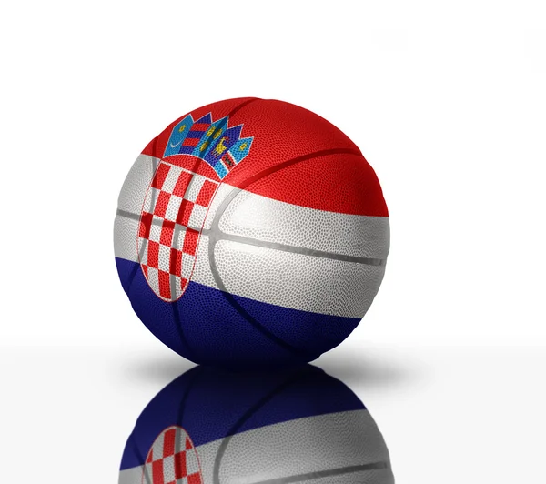 Kroatische basketbal — Stockfoto
