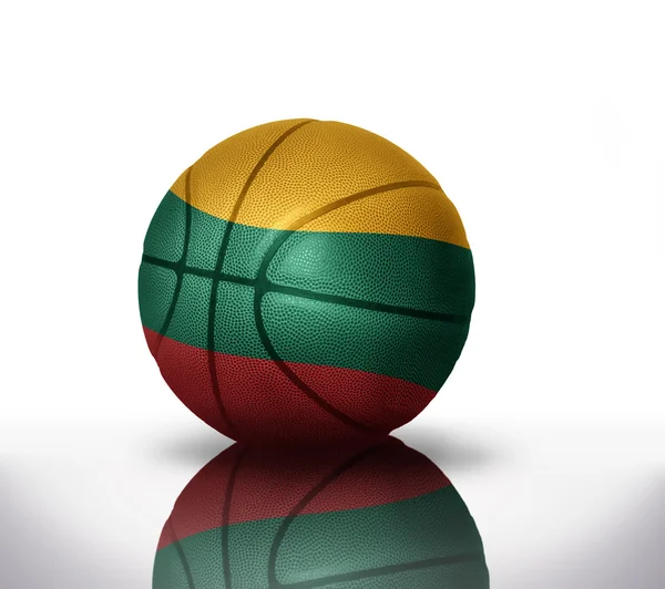 リトアニアのバスケット ボール — ストック写真