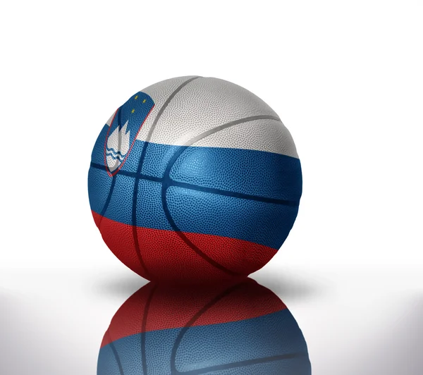 Slovinská basketbal — Stock fotografie