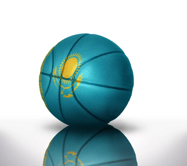 Kazakh basquete — Fotografia de Stock