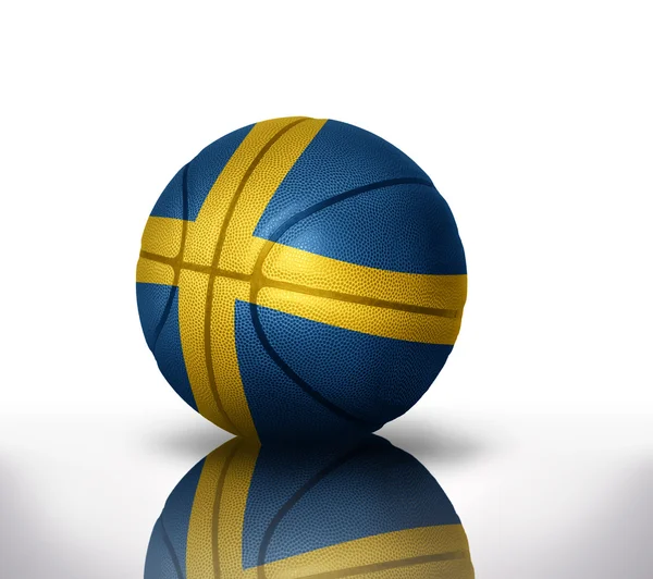 Schwedischer Basketball — Stockfoto