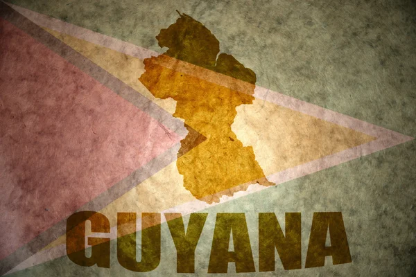 Archiwalne mapy Gujany — Zdjęcie stockowe