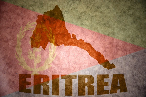 Archiwalne mapy Erytrei — Zdjęcie stockowe