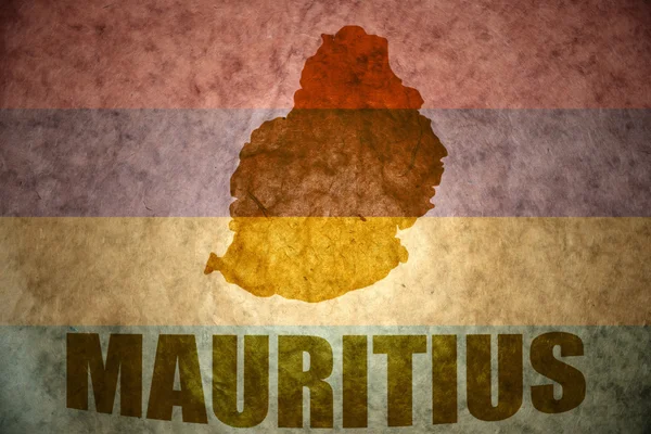 Archiwalne mapy Mauritius — Zdjęcie stockowe
