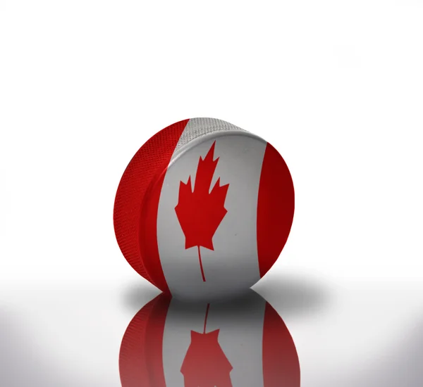 加拿大的冰球 — 图库照片