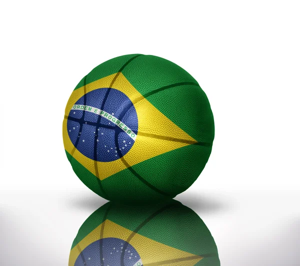 Brazylijski koszykówki — Zdjęcie stockowe