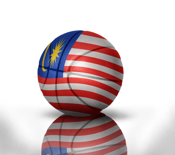 Malajské basketbal — Stock fotografie