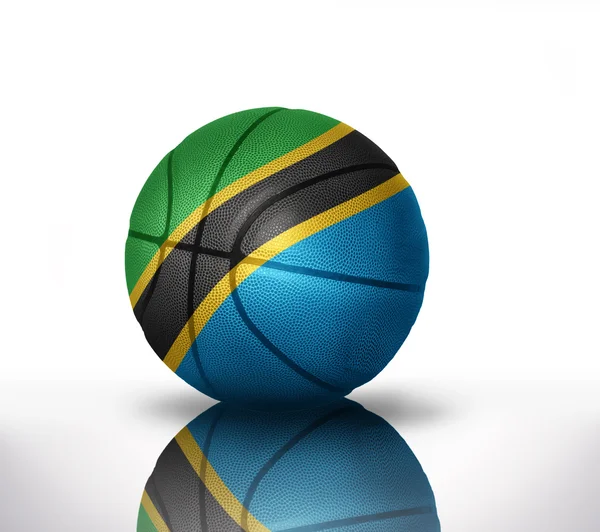 Tanzanie basketbal — Stock fotografie