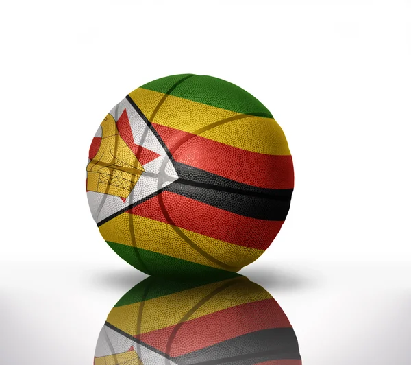 Zimbabwe koszykówki — Zdjęcie stockowe