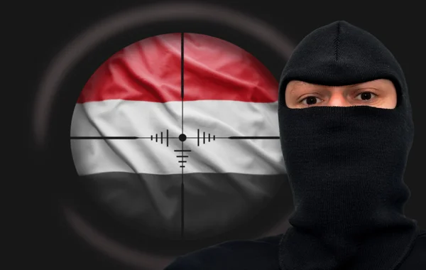Yemeni target — Stock Photo, Image