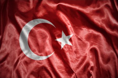 Türk bayrağı parlayan