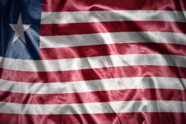 Liberya bayrağı parlayan