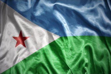 Cibuti bayrağı parlayan