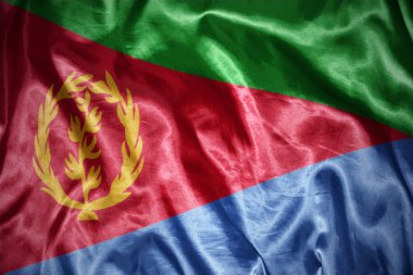 Eritre bayrak parlayan