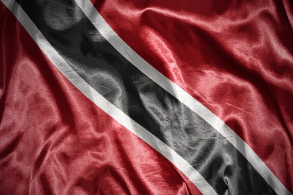 Vlag van trinidad en tobago schijnt — Stockfoto