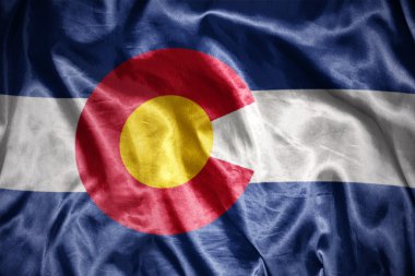 Colorado Devlet bayrağı parlayan