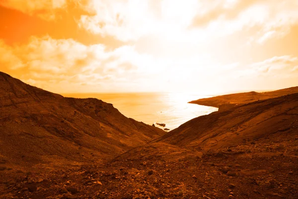 Exoplanet uçsuz bucaksız Okyanusu ile — Stok fotoğraf