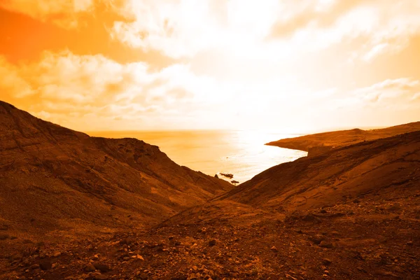 Exoplanet with vast ocean — Stock Photo, Image