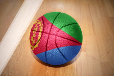 basketbol topu ile Eritre bayrağı