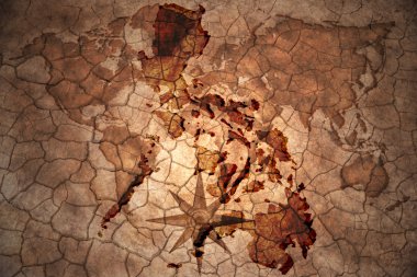 Vintage Filipinler Haritası