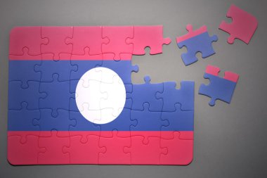 laos bayrağı ile bulmaca
