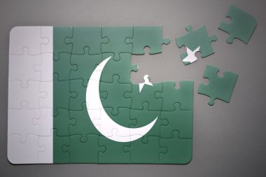 pakistan ulusal bayrak ile bulmaca