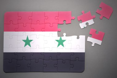 Suriye bayrağı ile bulmaca