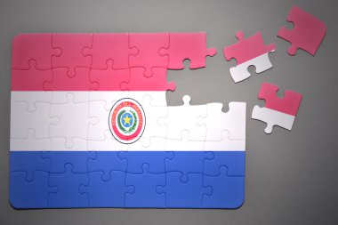 paraguay ulusal bayrak ile bulmaca