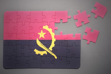 angola ulusal bayrak ile bulmaca