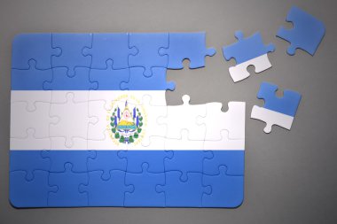 el salvador ulusal bayrak ile bulmaca