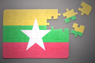 myanmar bayrağı ile bulmaca