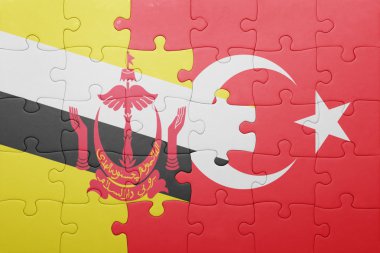 Türkiye ve brunei bayrağı ile bulmaca