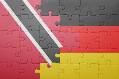 Almanya ve İngiltere ulusal bayrak ile bulmaca