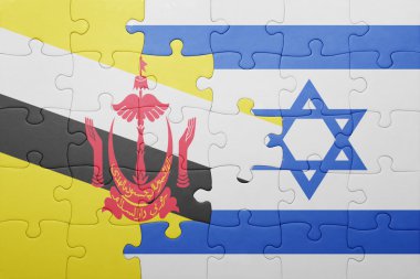 İsrail ve brunei bayrağı ile bulmaca