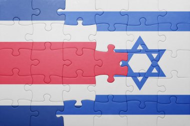 bayrağı İsrail ve Kosta Rika ile bulmaca