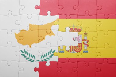İspanya ve Kıbrısta ulusal bayrak ile bulmaca