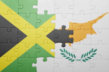 Kıbrıs ve Türkiye ulusal bayrak ile bulmaca