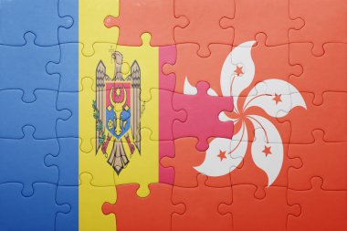 moldova ve hong kong bayrağı ile bulmaca 