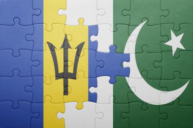 pakistan ve barbados bayrağı ile bulmaca