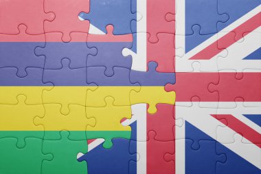 İngiltere ve Türkiye ulusal bayrak ile bulmaca