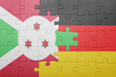 Almanya ve burundi bayrağı ile bulmaca