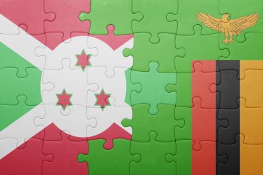 Zambiya ve burundi bayrağı ile bulmaca