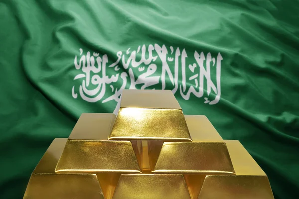 Saudi arabia réserves d'or — Photo