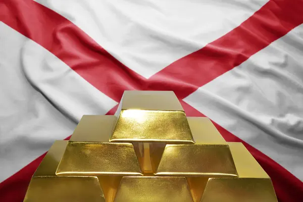 Rezerwy złota Alabama — Zdjęcie stockowe