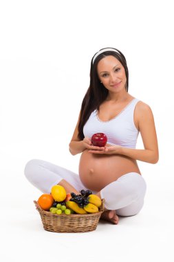 Hamilelikte doğru beslenme. Vitamin ve meyve. Hamile kadınlar yeme elma