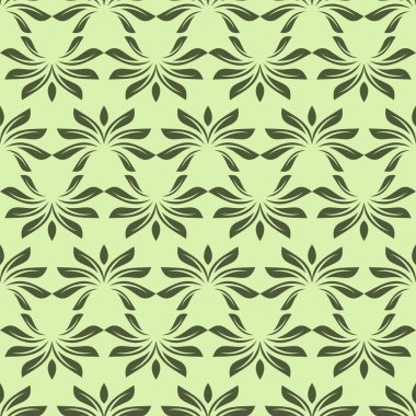 Minimalist Yaprak Düzeni. Geriye vektör kalıbı bırakıyor. Yapraksız desen