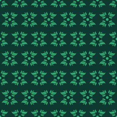 Botanik Kusursuz Yapraksız Desen Tasarımı. Yaprak Arkaplan Vektörü