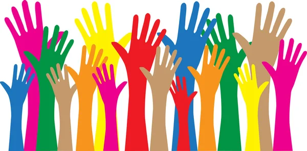 Eller özgürlük barış sevgi ulaşan