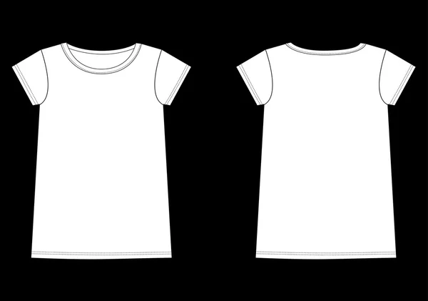 Camiseta superior fabricación de la industria de la moda — Vector de stock