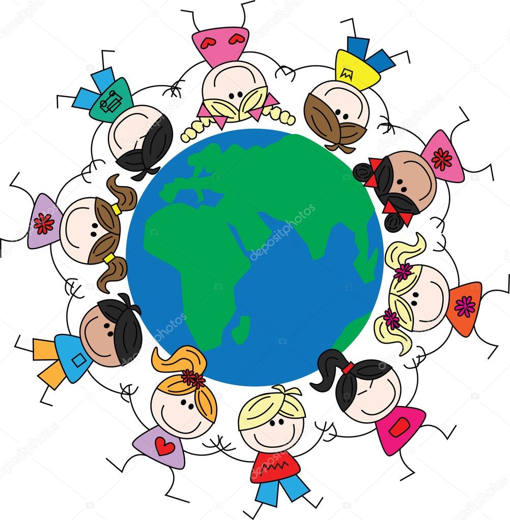 mixed ethnic children around the world